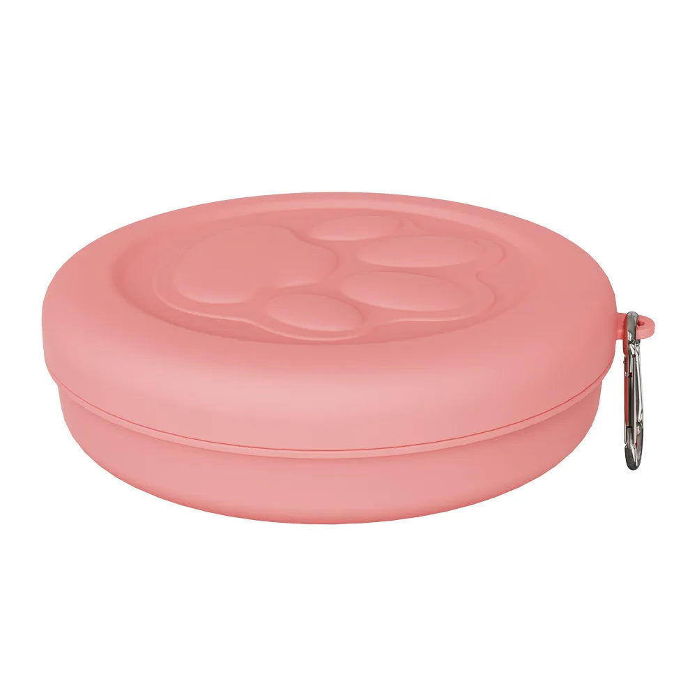 Portable Dog Food & Water Bowl – Durable Travel Pet Feeder for Dogs & Cats