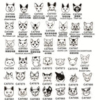 Custom Pet ID Tag for Cats & Dogs – Free Engraving Stainless Steel Name Tag