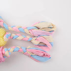 Durable Dog Chew Toys for Small Dogs – TPR Knot, Teeth Cleaning, Bite-Resistant, Interactive Training