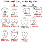 Custom Pet ID Tag for Cats & Dogs – Free Engraving Stainless Steel Name Tag