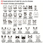 Custom Pet ID Tag for Cats & Dogs – Free Engraving Stainless Steel Name Tag