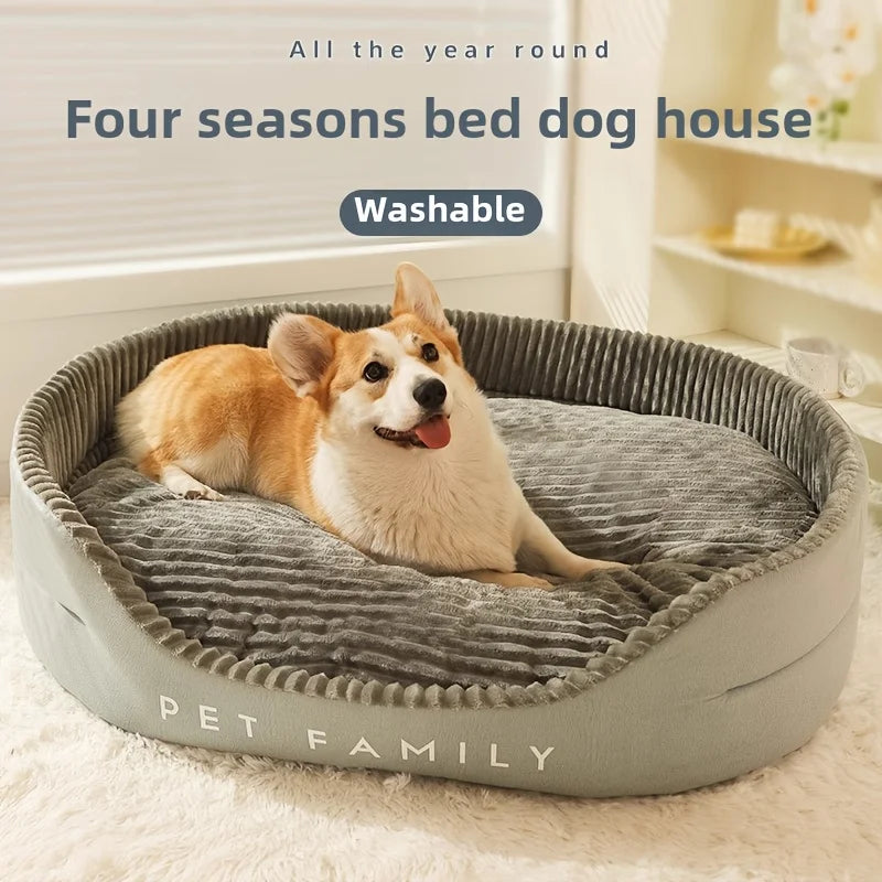Extra Large Dog Bed – Cooling & Warm Pet Mat for Small, Medium & Large Dogs, Indoor/Outdoor Use