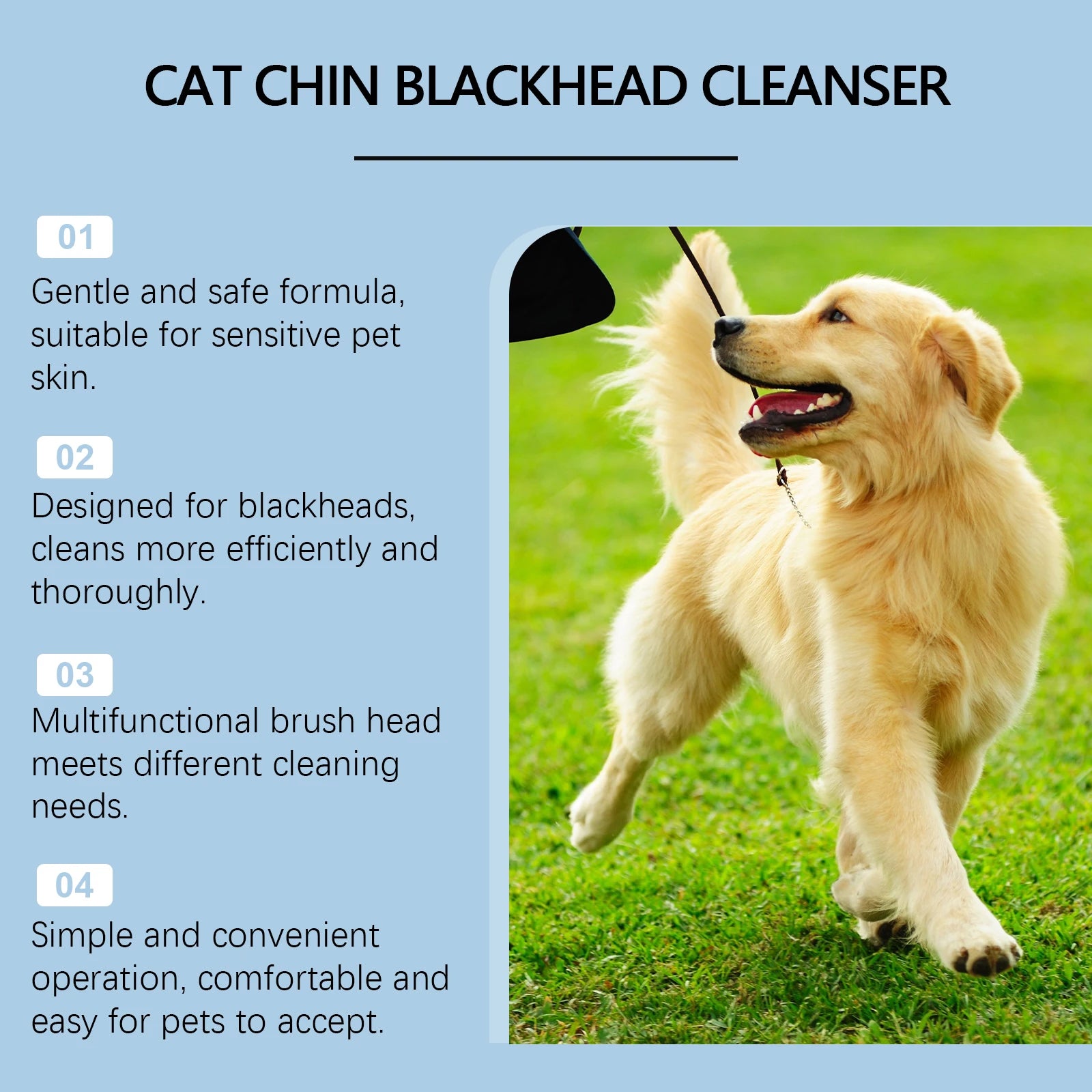 Pet Dental Care Kit – Dog & Cat Toothbrush with 30ml Oral Solution for Tartar Control & Fresh Breath