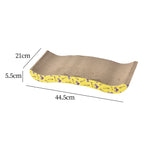 Durable Cat Scratcher Bed – Corrugated Cardboard Sofa Protector for Indoor Cats & Kittens