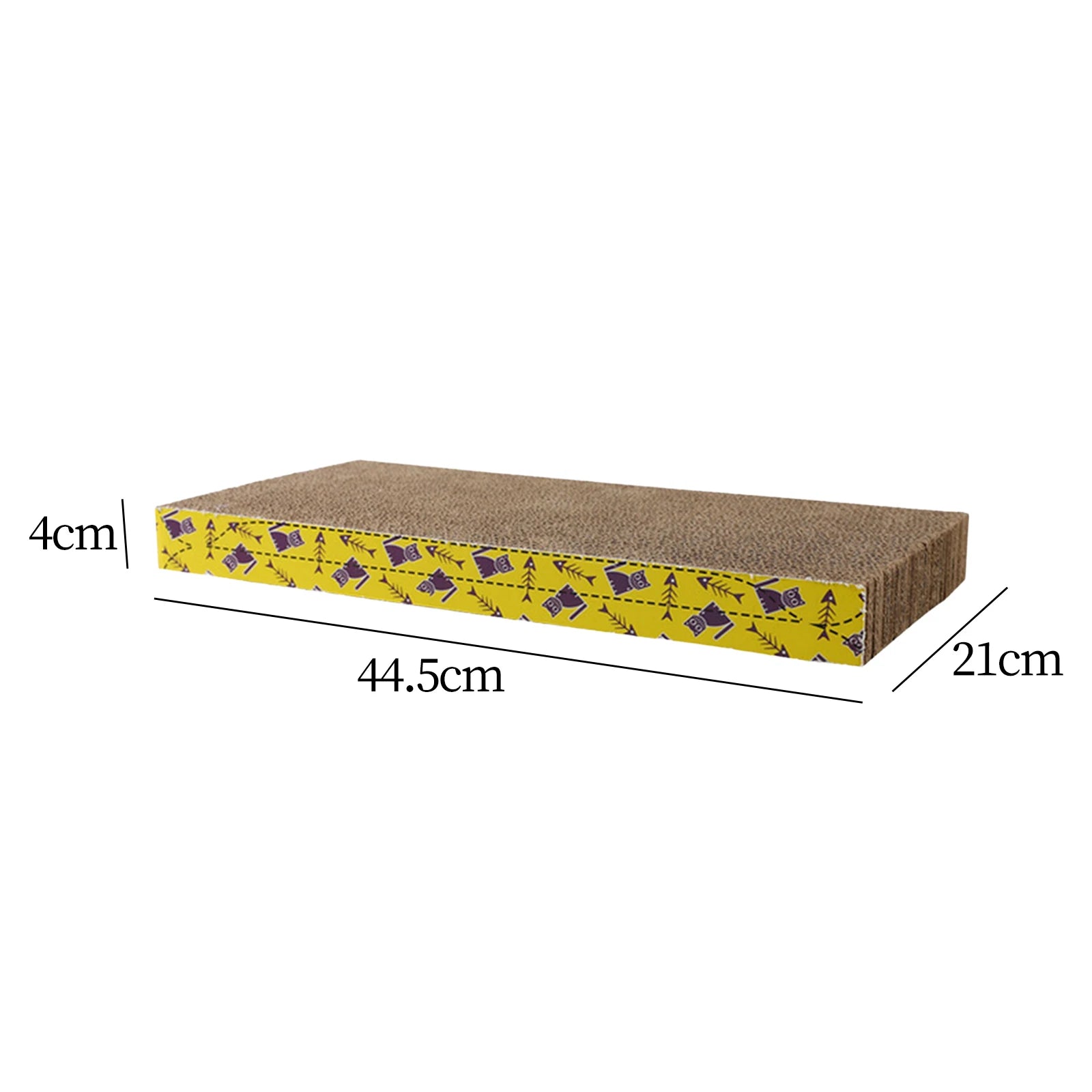 Durable Cat Scratcher Bed – Corrugated Cardboard Sofa Protector for Indoor Cats & Kittens