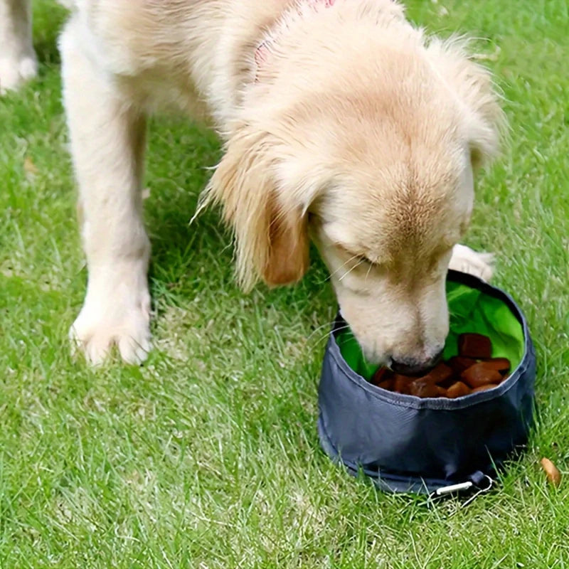 Portable Collapsible Pet Bowl – Travel Food & Water Feeder for Dogs, Puppies & Cats