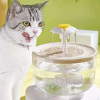 Automatic Cat Water Fountain – USB Quiet Pet Drinking Dispenser with Filter, Electric Cat Drink Bowl for Fresh Water