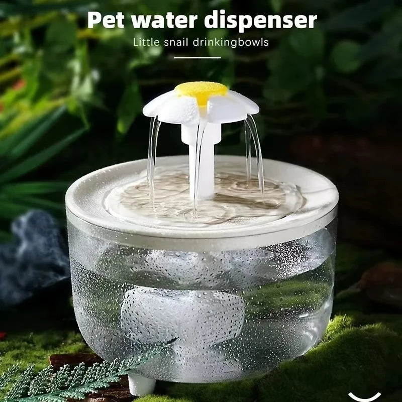 Automatic Cat Water Fountain – USB Quiet Pet Drinking Dispenser with Filter, Electric Cat Drink Bowl for Fresh Water