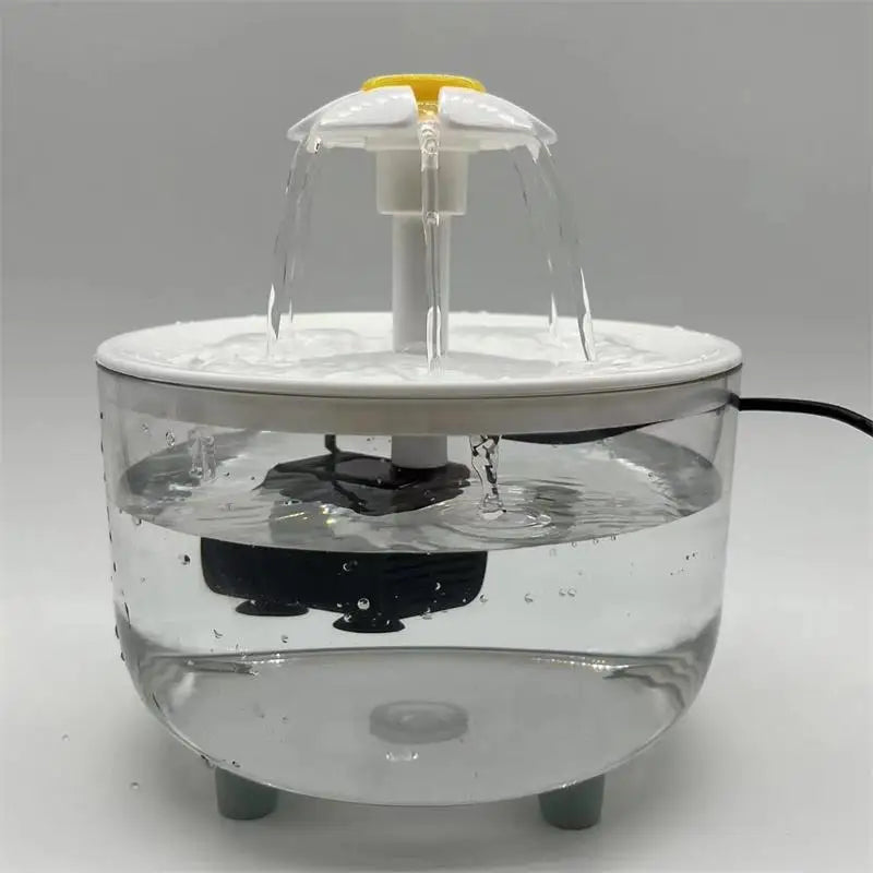 Automatic Cat Water Fountain – USB Quiet Pet Drinking Dispenser with Filter, Electric Cat Drink Bowl for Fresh Water