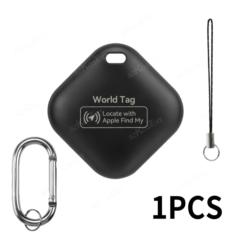 Mini GPS Tracker – iOS Find My App Compatible | Pet, Child, Car & Key Finder with Keychain