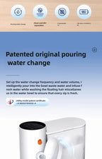 Automatic Pet Water Dispenser – Dog & Cat Fountain with Running Water, USB Charging, Easy-Clean Design