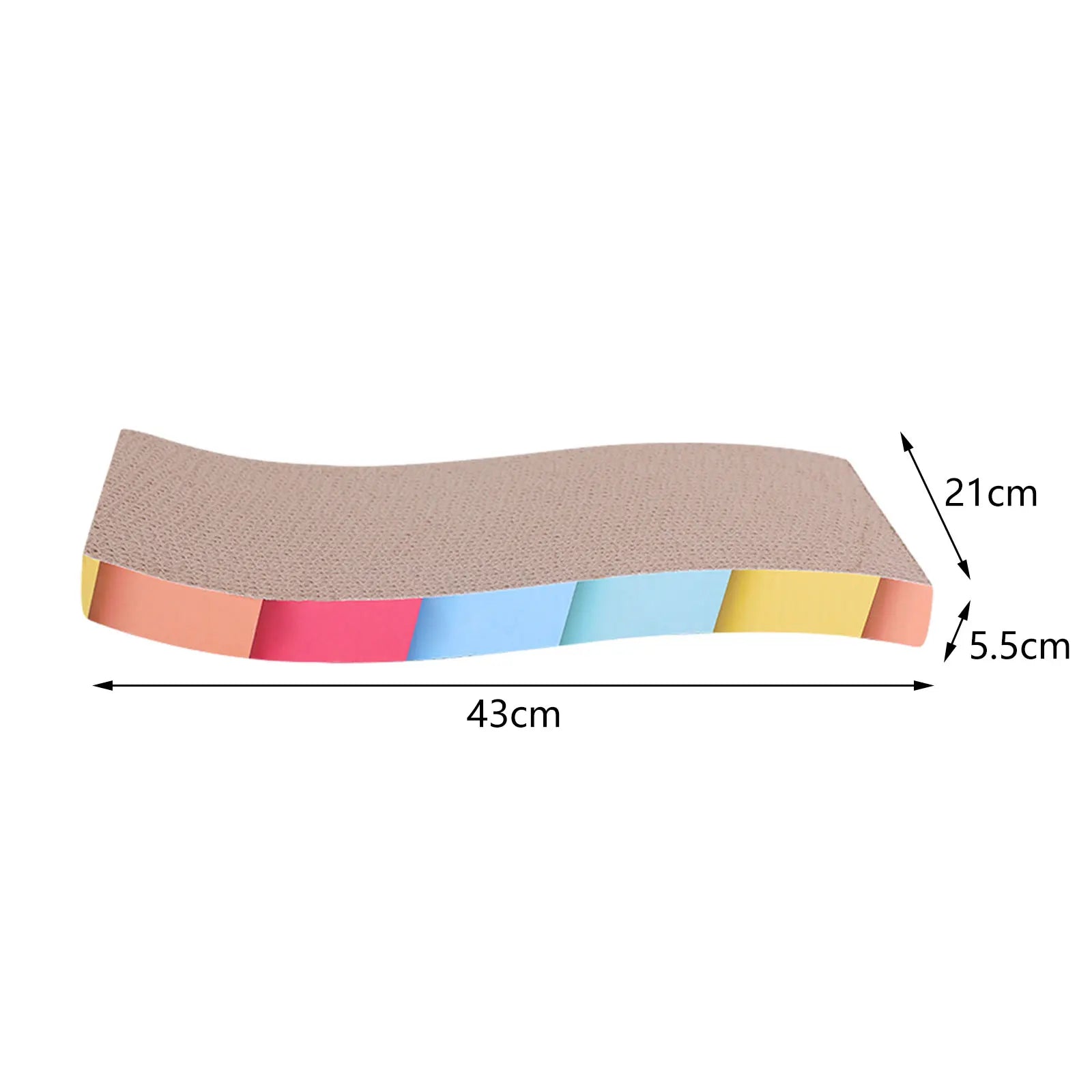 Durable Cat Scratcher Bed – Corrugated Cardboard Sofa Protector for Indoor Cats & Kittens