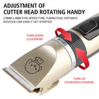 Pet Hair Clipper Set Electric Trimmer Shaver Grooming Kit for Dogs Cats Puppies Rabbits