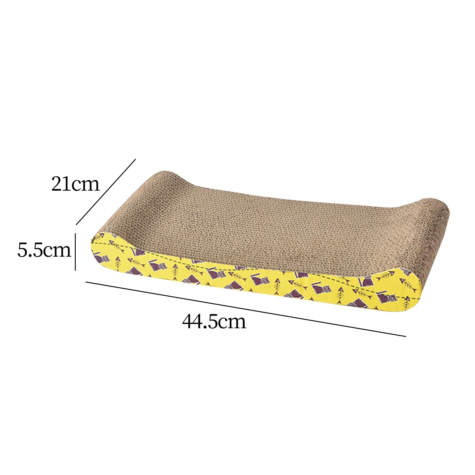 Durable Cat Scratcher Bed – Corrugated Cardboard Sofa Protector for Indoor Cats & Kittens
