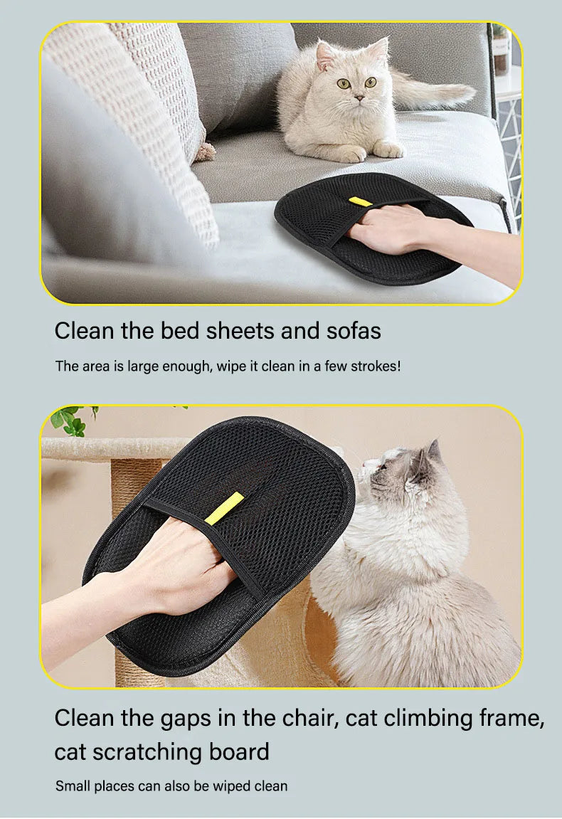 1/2/5pcs Pet Hair Remover Glove – Deshedding Brush Mitt for Dogs, Cats & Rabbits with Long, Short, or Curly Hair
