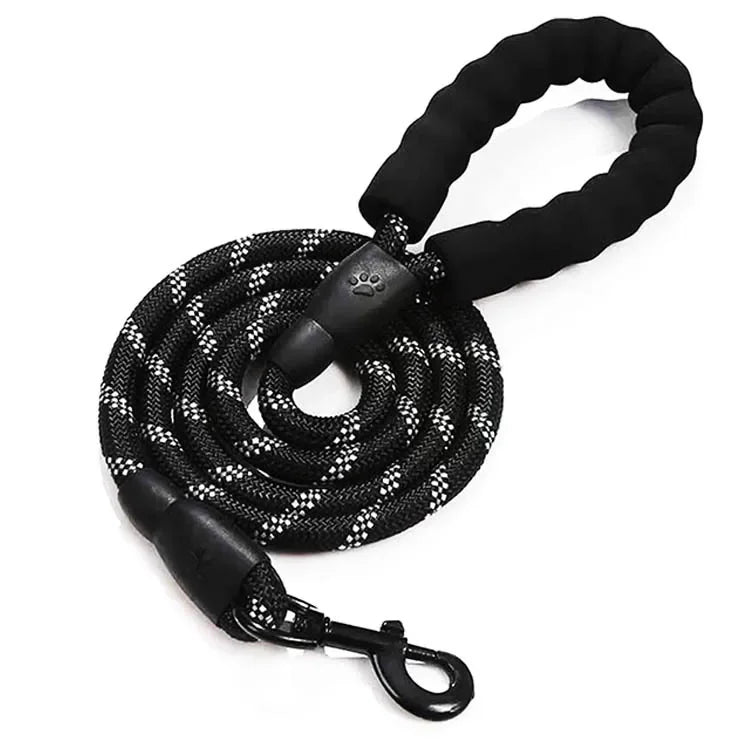 Strong Reflective Dog Leash for Small, Medium & Large Dogs – Durable Pet Leash for Golden Retriever, Training, Walking & Pull Control