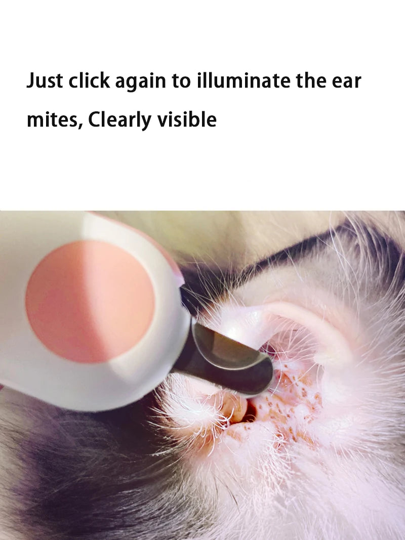 LED Pet Nail Clipper – Professional Cat Dog Claw Trimmer with Safety Lock, Puppy Kitten Grooming Tool