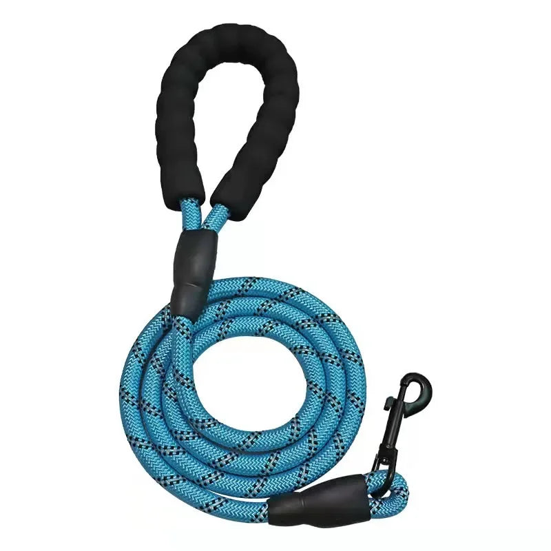 Strong Reflective Dog Leash for Small, Medium & Large Dogs – Durable Pet Leash for Golden Retriever, Training, Walking & Pull Control