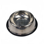 Pet Dog Cat Stainless Steel Bowl – Durable Feeding & Drinking Bowl