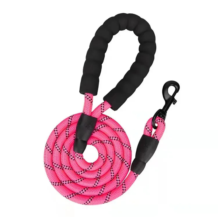 Strong Reflective Dog Leash for Small, Medium & Large Dogs – Durable Pet Leash for Golden Retriever, Training, Walking & Pull Control