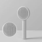 Pet Grooming Brush – Stainless Steel Dog Comb & Cat Brush for Long Hair, Shedding & Cleaning