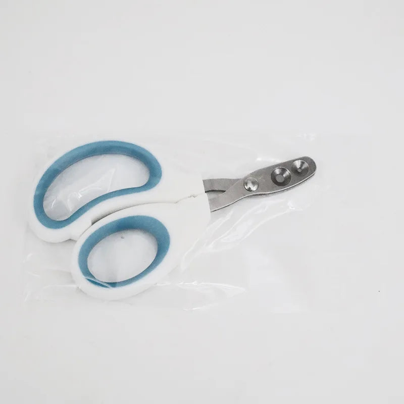 Stainless Steel Pet Nail Clippers – Professional Cat & Small Dog Grooming Trimmer