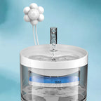 Automatic Pet Water Fountain with Motion Sensor & Filter – USB Powered Cat & Dog Dispenser