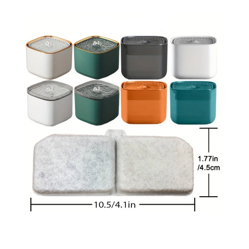 12/24PCS Cat Water Fountain Filter Replacement Chips – Pet Drinking Water Distributor Filter