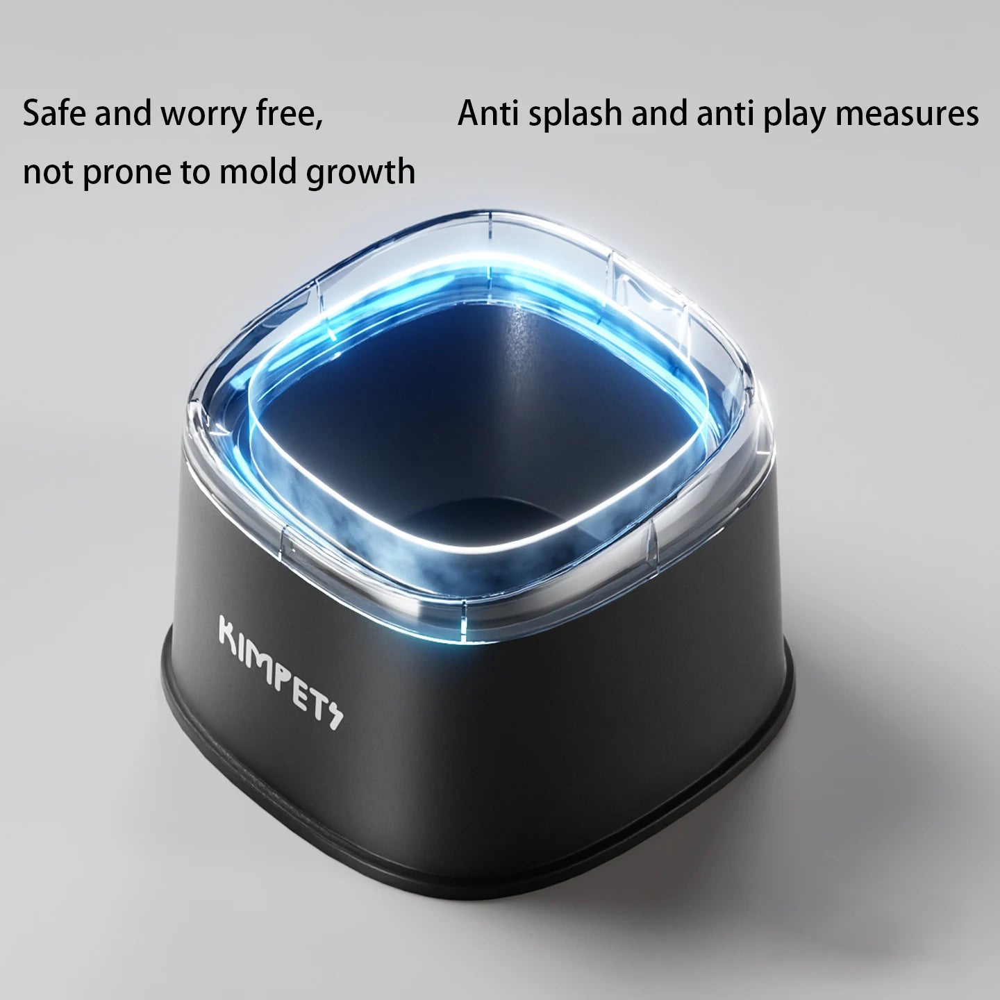 Spill-Proof Slow Drinking Dog Water Bowl – 2000ml Large Capacity Pet Dispenser for Dogs, Puppies & Kittens