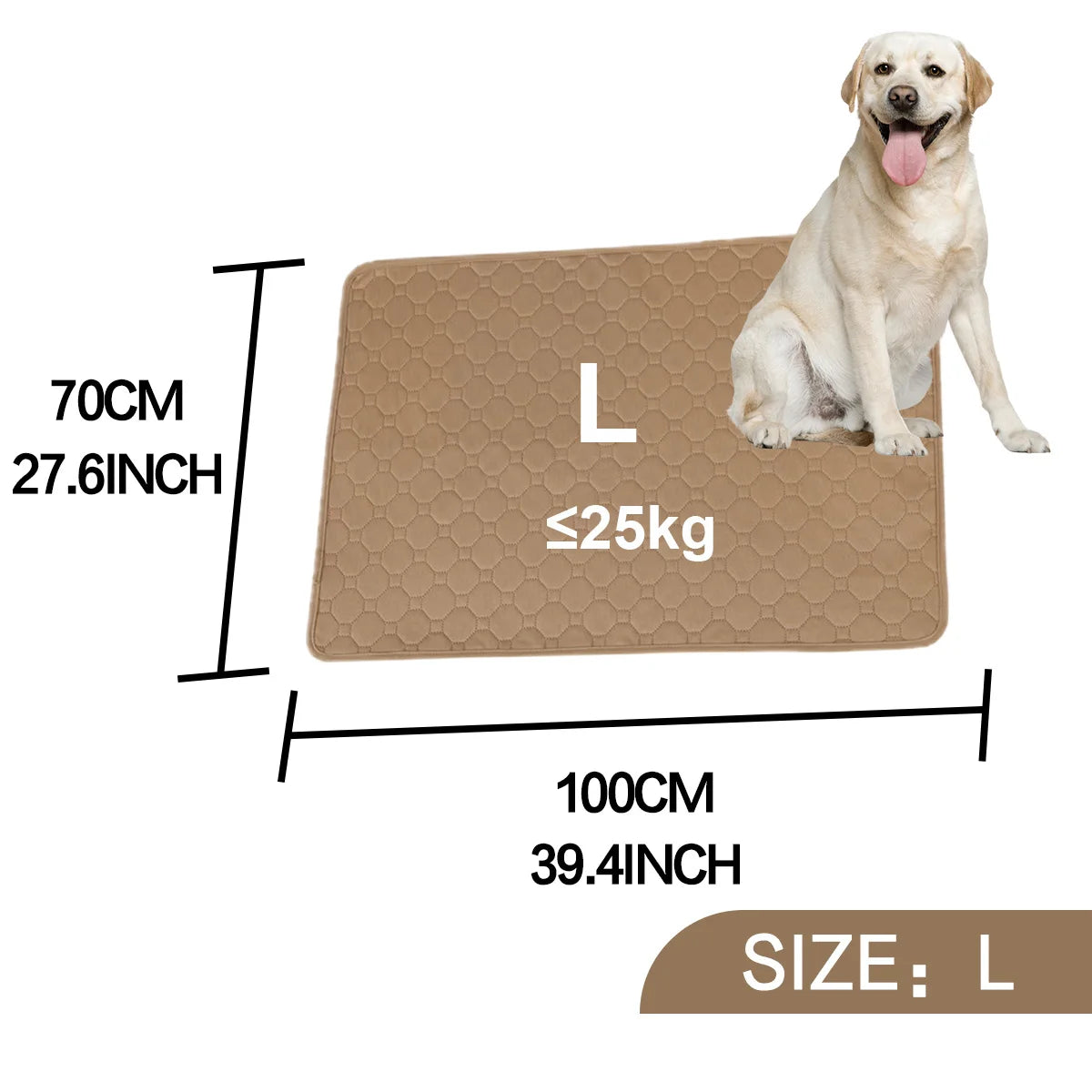 Reusable Dog Pee Pads – Absorbent & Waterproof Pet Training Mats