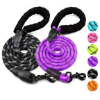 Strong Reflective Dog Leash for Small, Medium & Large Dogs – Durable Pet Leash for Golden Retriever, Training, Walking & Pull Control