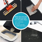 Waterproof Double Layer Cat Litter Mat – Non-Slip, Washable, EVA Pet Toilet Mat