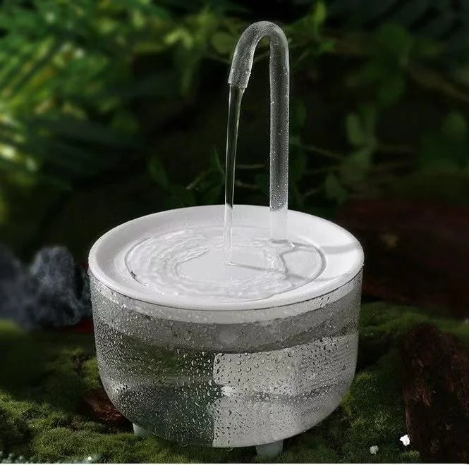 Automatic Cat Water Fountain – USB Quiet Pet Drinking Dispenser with Filter, Electric Cat Drink Bowl for Fresh Water