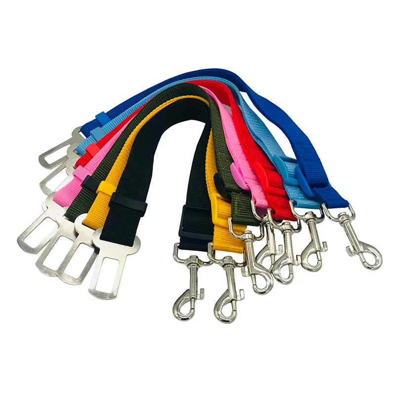 Dog Car Seat Belt – Safety Harness & Travel Protector for Pets