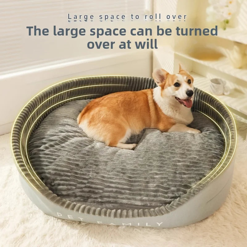 Extra Large Dog Bed – Cooling & Warm Pet Mat for Small, Medium & Large Dogs, Indoor/Outdoor Use