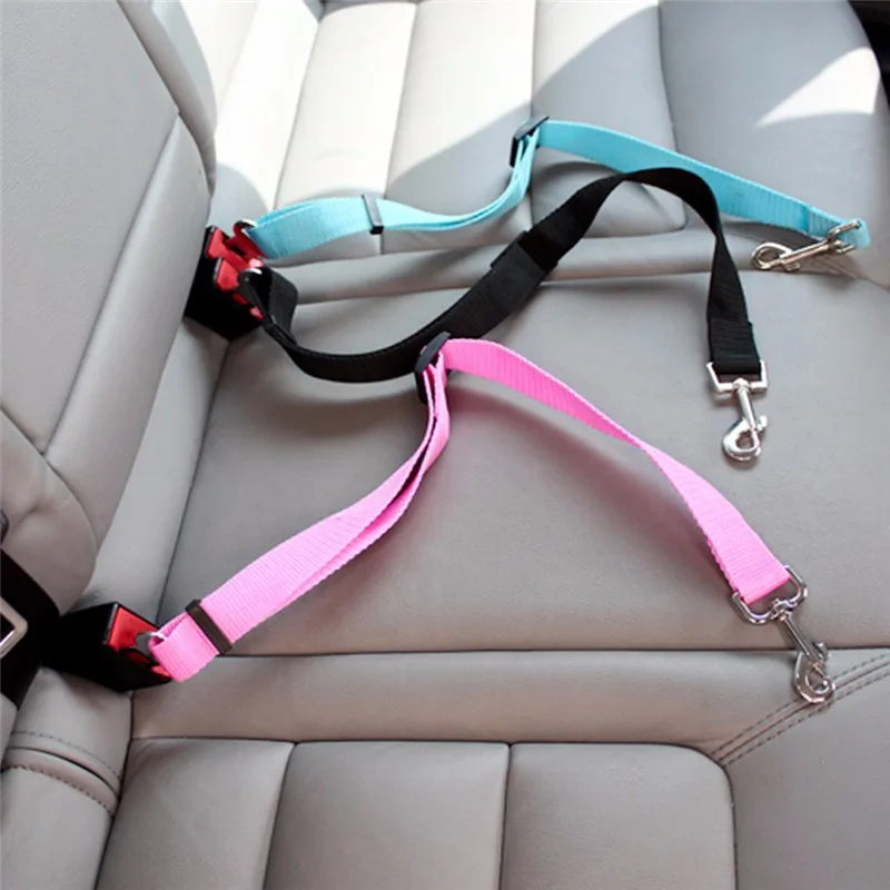Dog Car Seat Belt – Safety Harness & Travel Protector for Pets