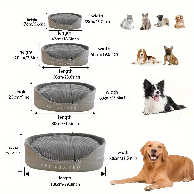 Extra Large Dog Bed – Cooling & Warm Pet Mat for Small, Medium & Large Dogs, Indoor/Outdoor Use
