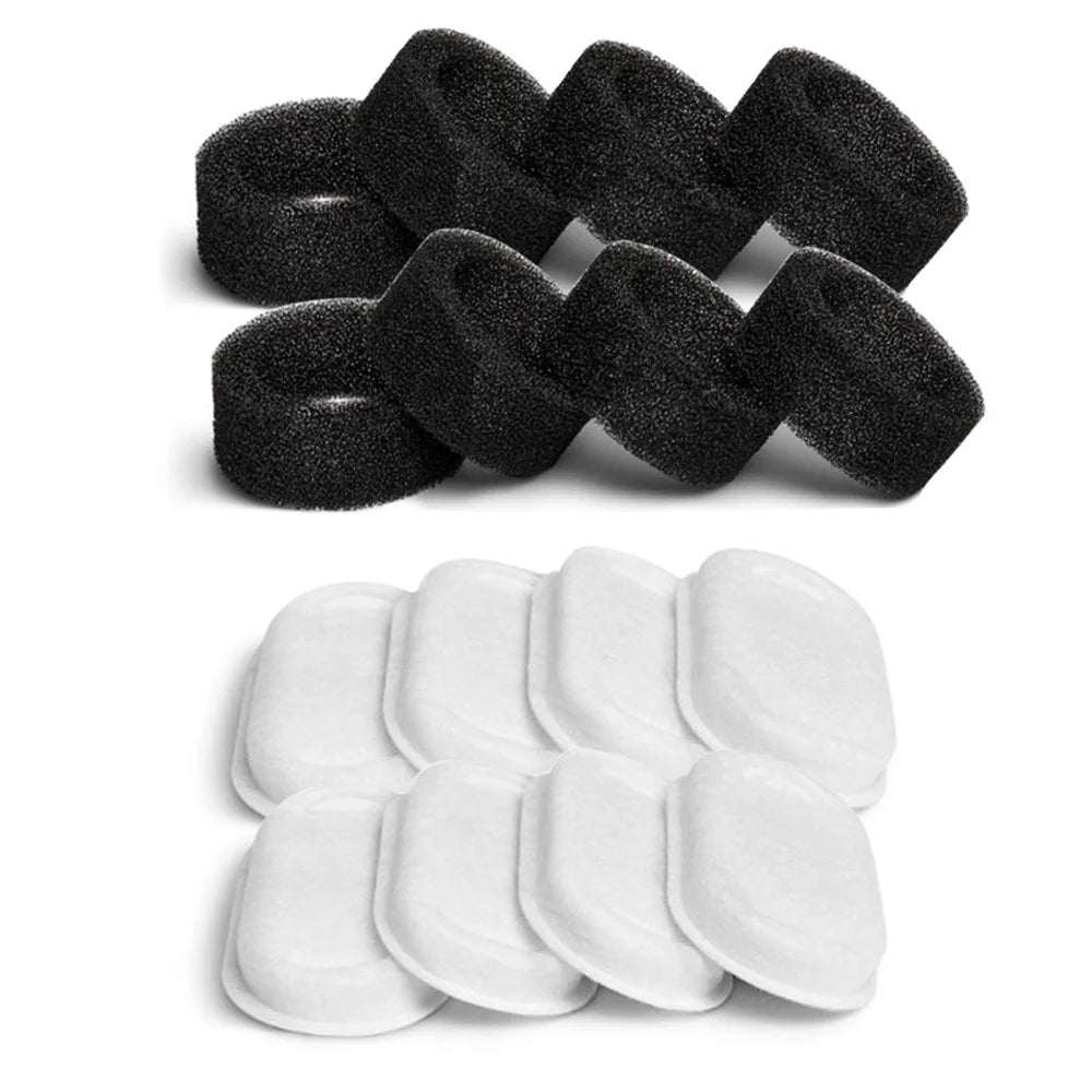 Cat Water Fountain Replacement Filter – Activated Carbon for Stainless Steel Pet Dispenser