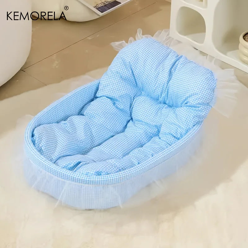 Cat Princess Sofa Bed – Washable, Removable Pet Mat for Cats & Dogs, All-Season Use