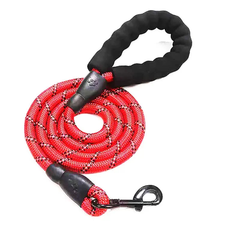 Strong Reflective Dog Leash for Small, Medium & Large Dogs – Durable Pet Leash for Golden Retriever, Training, Walking & Pull Control