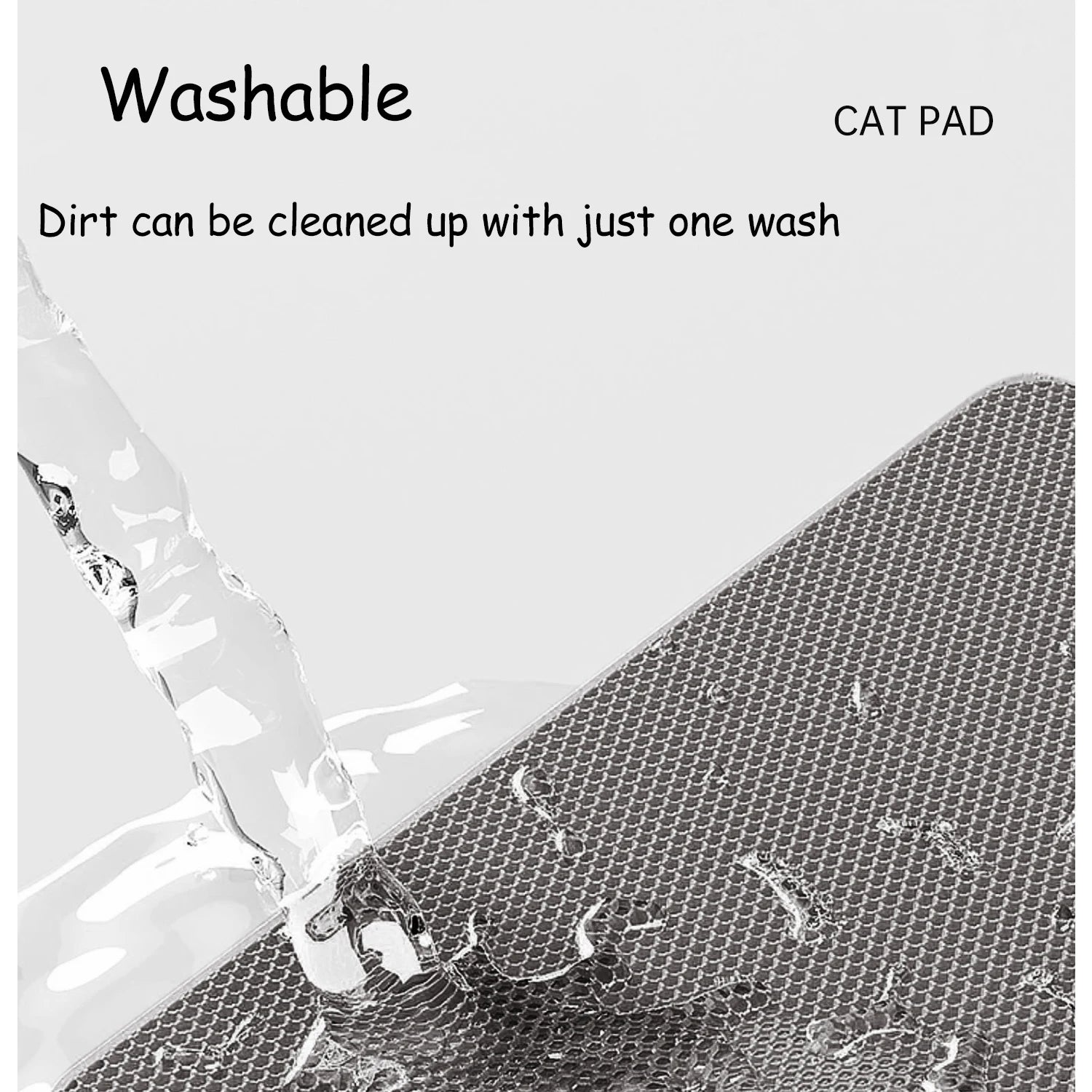 Waterproof Double Layer Cat Litter Mat – Non-Slip, Washable, EVA Pet Toilet Mat