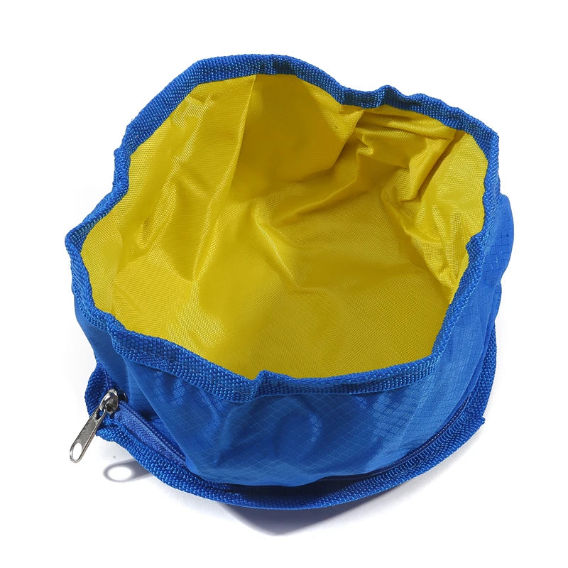Portable Collapsible Pet Bowl – Travel Food & Water Feeder for Dogs, Puppies & Cats