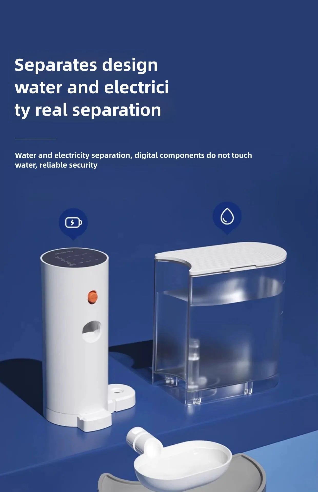 Automatic Pet Water Dispenser – Dog & Cat Fountain with Running Water, USB Charging, Easy-Clean Design