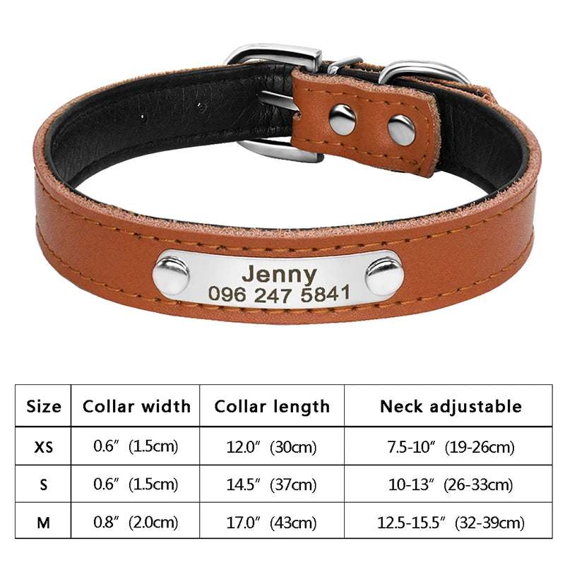 Personalized Dog & Cat Collar – Adjustable Leather Crystal Bowtie Necklace with Rhinestones, Anti-Lost Pet Accessories