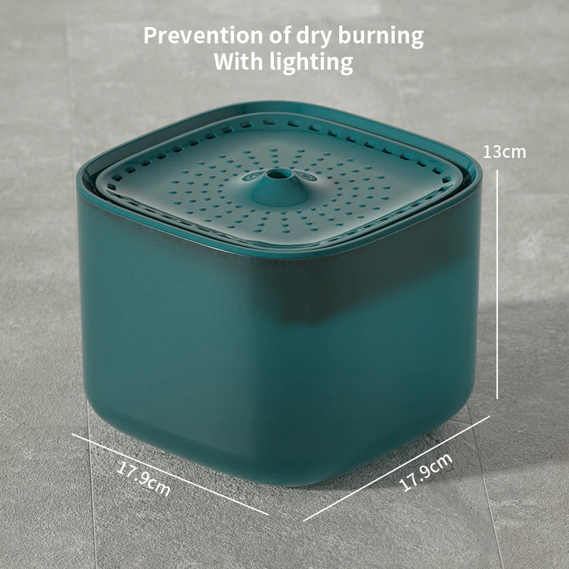 3L Cat Water Fountain – Automatic Recirculating Filter, Large Capacity Silent USB Electric Dispenser for Cats & Pets
