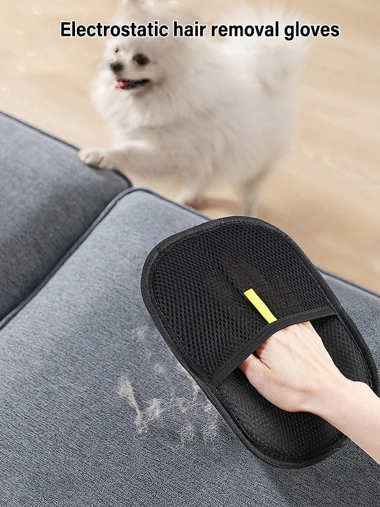 1/2/5pcs Pet Hair Remover Glove – Deshedding Brush Mitt for Dogs, Cats & Rabbits with Long, Short, or Curly Hair