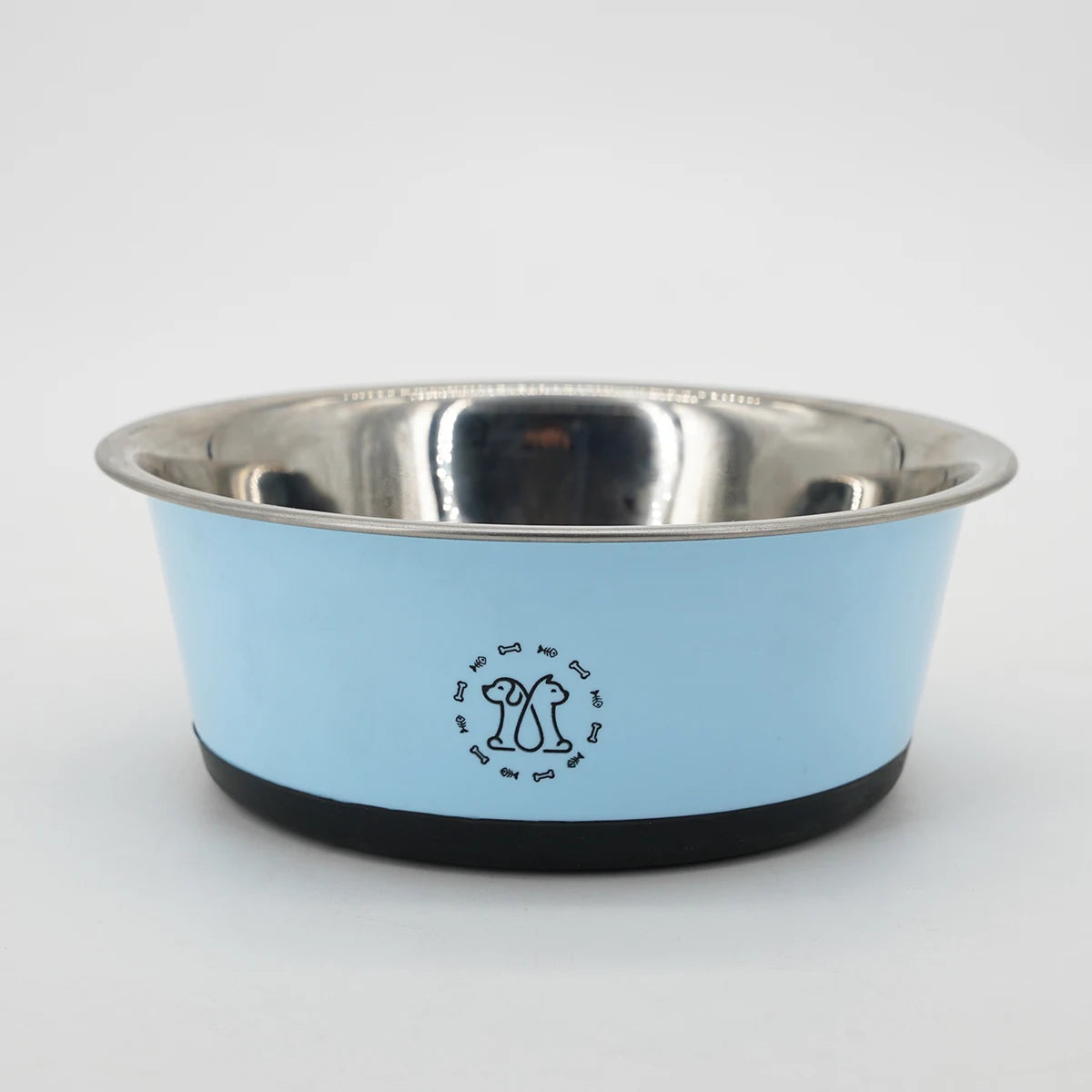 Non-Slip Stainless Steel Pet Bowl – Anti-Tip Dog & Cat Food Bowl