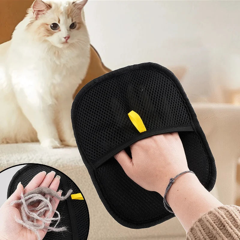 1/2/5pcs Pet Hair Remover Glove – Deshedding Brush Mitt for Dogs, Cats & Rabbits with Long, Short, or Curly Hair